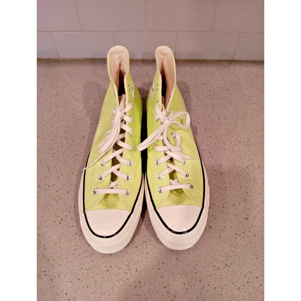 Converse Chuck Taylor 70 Canvas Hi Top Sneakers Citron This A07428C Mens Size - Picture 6 of 10